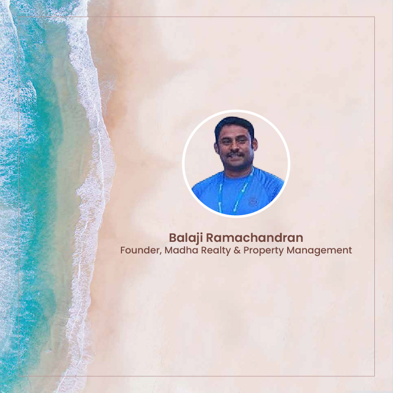 Balaji Ramachandran | Founder | Madha Realty